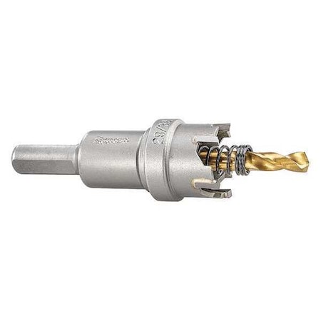 Starrett Carbide Tipped Hole Saw, 29/32", 23mm SM23