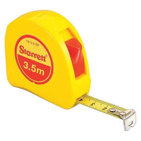 Starrett 3.5m Tape Measures, 1/2" Blade KTS12-3.5M-N