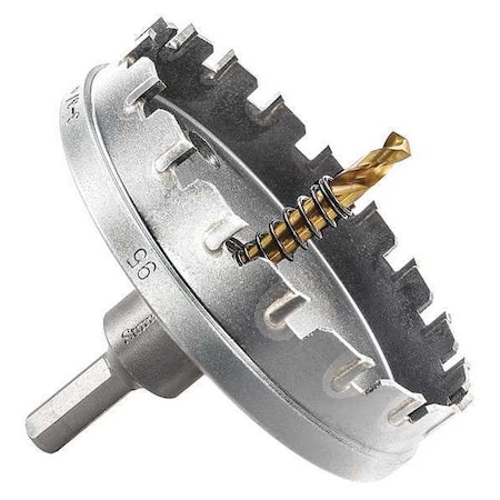 Starrett Carbide Tipped Hole Saw, 95mm 3-3/4" SM95