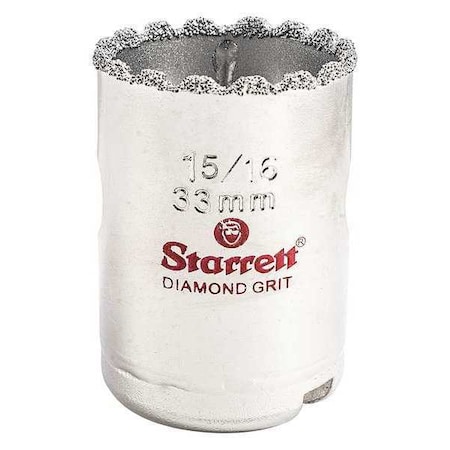 Starrett 1-5/16" Synthetic Diamond Grit Hole Saw KD0156-N