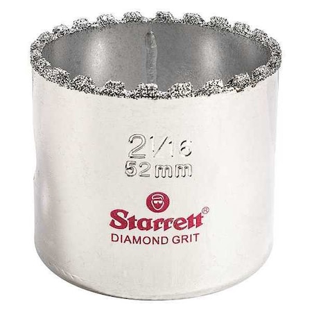 Starrett 2-1/16" Synthetic Diamond Grit Hole Saw KD0216-N
