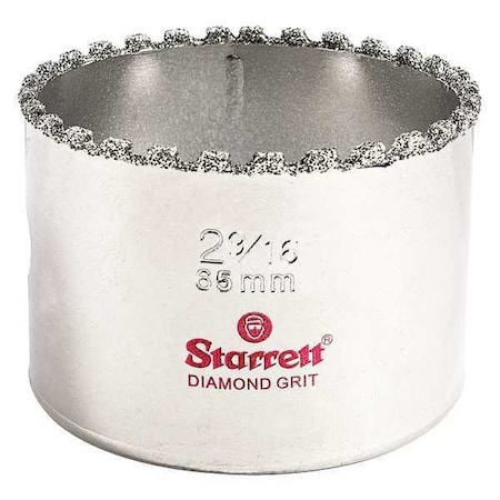 Starrett 2-9/16" Synthetic Diamond Grit Hole Saw KD0296-N