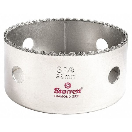 Starrett 3-7/8" Synthetic Diamond Grit Hole Saw KD0378-N