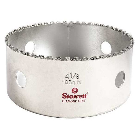 Starrett 4-1/8" Synthetic Diamond Grit Hole Saw KD0418-N