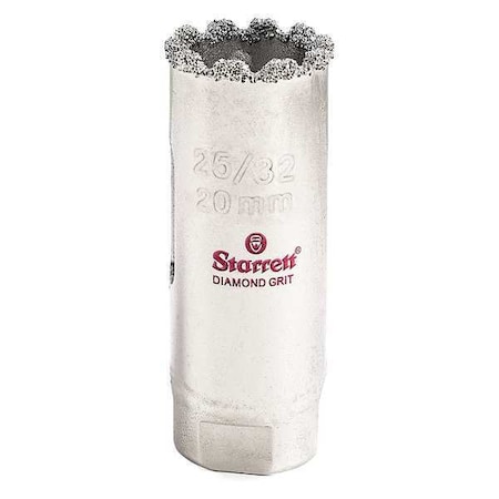 Starrett 25/32" Synthetic Diamond Grit Hole Saw KD2532-N