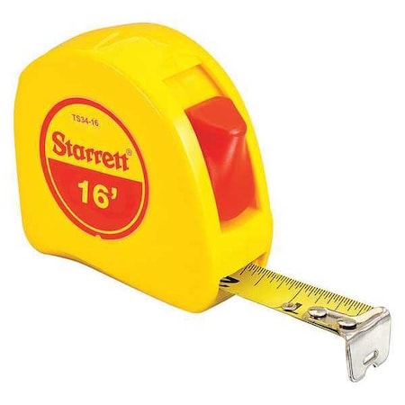 Starrett 16 ft. Tape Measures, 3/4" Blade KTS34-16-N