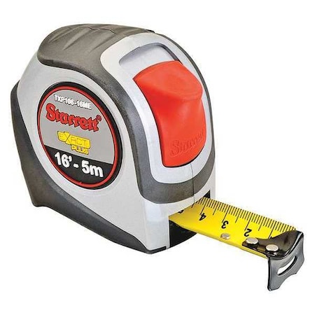 Starrett 16 ft. Tape Measures, 1" Blade KTXP106-16ME-N