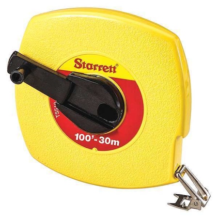Starrett 100 ft. Tape Measures, 3/8" Blade KTS510-100ME-N