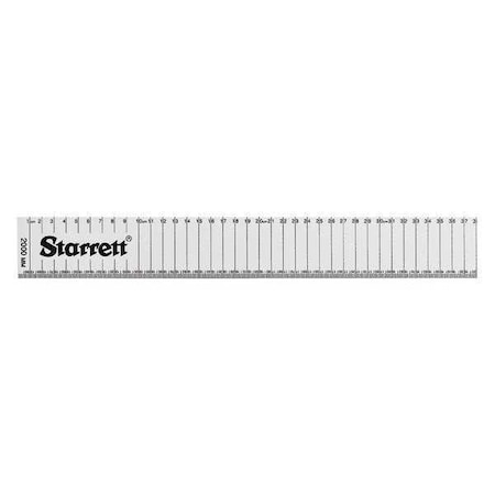 Starrett Aluminum Rule Straight Edge, 2000mm AMSE-2000