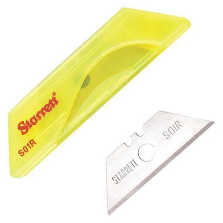 Starrett Utility Knife Blade Dispenser, 10 Blades, Utility, General Purpose KS01R