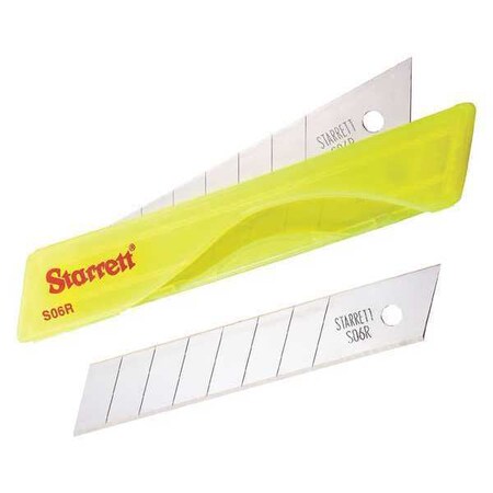 Starrett Breakaway Utility Knife, 10 Blades, Utility, General Purpose KS06R