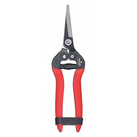 Corona Tools Snips, Long Straight Blade, Steel Unobtrusive Leather Grip AG 4930