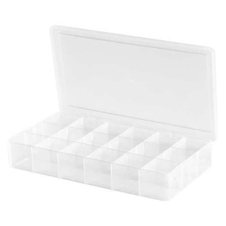 Akro-Mils Utility Box, 8.312x4.625x1.5, Clear 96352A