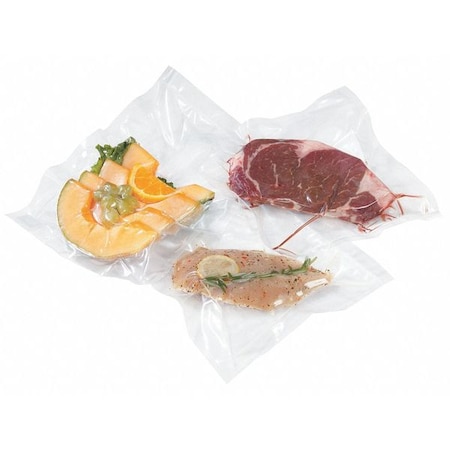 Vollrath Vacuum Sealer Bag, 6 In L, 12 In W, PK100 40812