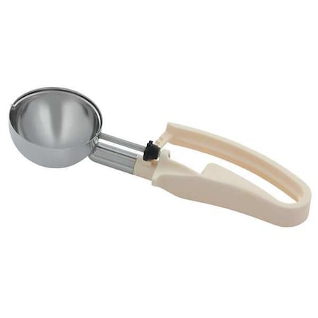 Vollrath Squeeze Disher, 3.2 oz., SS, Ivory 47392