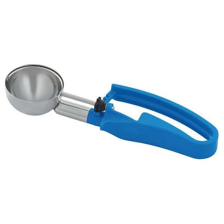 Vollrath Squeeze Disher, 2 oz., SS, Royal Blue 47395