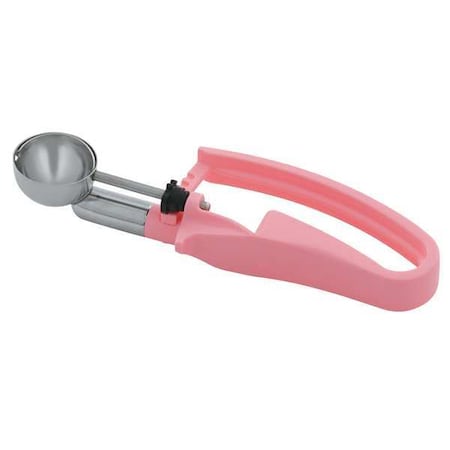 Vollrath Squeeze Disher, 0.54 oz., SS, Pink 47402
