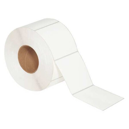 Partners Brand Thermal Transfer Labels, 4" x 4", White, PK4 THL112