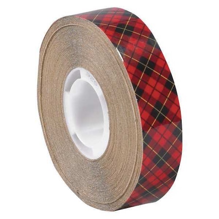Scotch 3M 926 Adhesive Transfer Tape, 5.0 Mil, 1/4" x 18 yds., Clear, PK6 T9619266PK