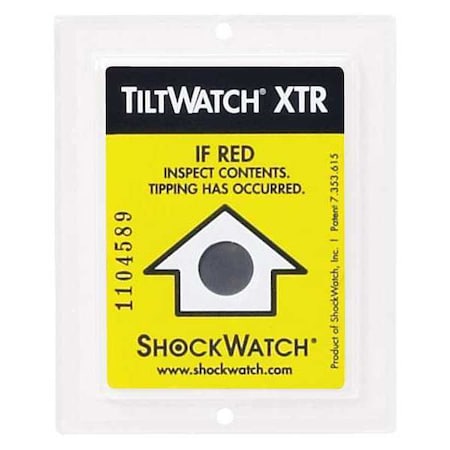 Tiltwatch Tiltwatch XTR, Yellow, PK100 STWXTR