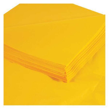 Partners Brand Tissue Paper, Gift Grade, 20" x 30", Buttercup, PK480 T2030G
