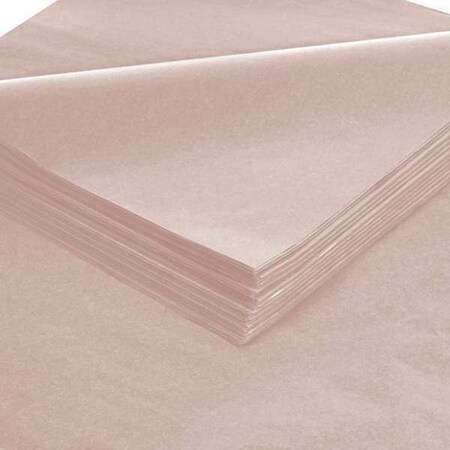Partners Brand Tissue Paper, Gift Grade, 20" x 30", Peach, PK480 T2030W