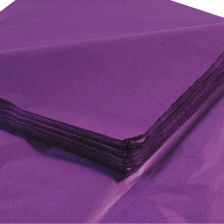 Partners Brand Tissue Paper, Gift Grade, 20" x 30", Plum, PK480 T2030B