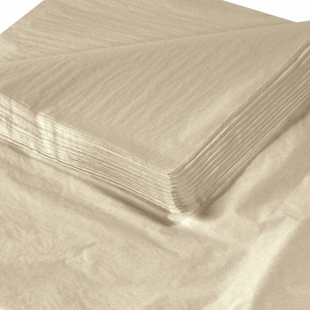Partners Brand Tissue Paper, Gift Grade, 20" x 30", Tan, PK480 T2030A