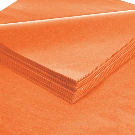 Partners Brand Tissue Paper, Gift Grade, 20" x 30", Orange, PK480 T2030S