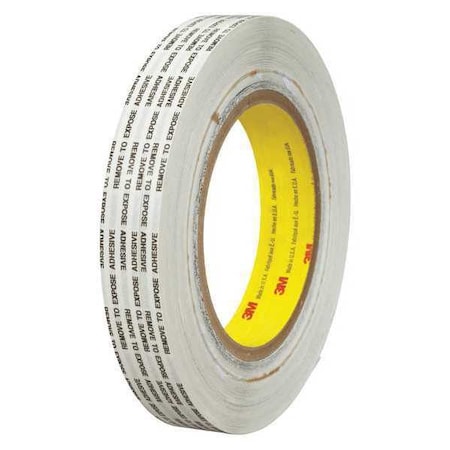 3M 3M™ 466XL Adhesive Transfer Tape, Hand Rolls, 2.0 Mil, 3/4" x 1000 yds., Clear, 1/Case T9644661PK