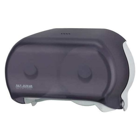 Partners Brand Twin Bathroom Tissue Dispenser, Black, 1/Case TTD106