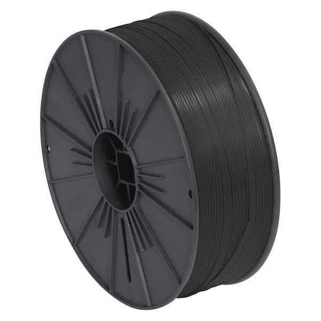 Partners Brand Plastic Twist Tie Spool, 5/32" x 7000', Black, 1/Case PLTS532K