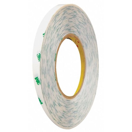 Scotch 3M 9085 Adhesive Transfer Tape, Hand Rolls, 5.0 Mil, 1/4" x 60 yds., Clear, PK6 T96190856PK