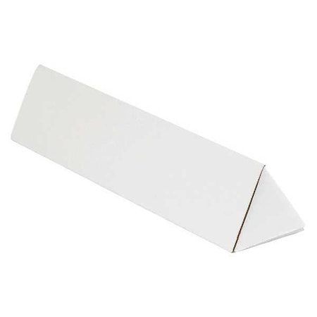 Partners Brand Triangle Mailing Tubes, 2" x 18 1/4", White, 50/Bundle MTM218