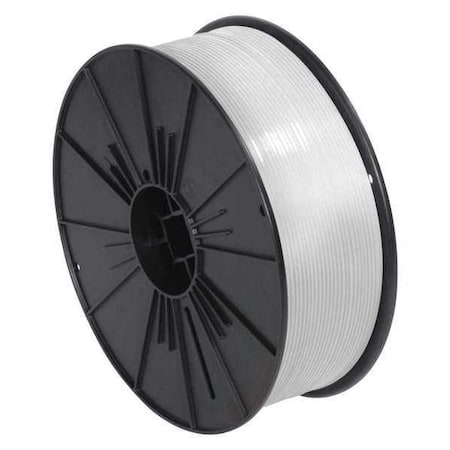 Partners Brand Plastic Twist Tie Spool, 5/32" x 7000', White, 1/Case PLTS532W