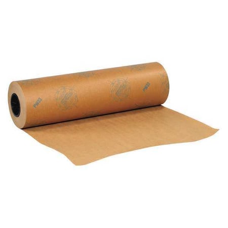 Partners Brand VCI Paper, Waxed Industrial Rolls, 30 lb, 48" x 200 yds., Kraft, 1/Case VCI48WAX