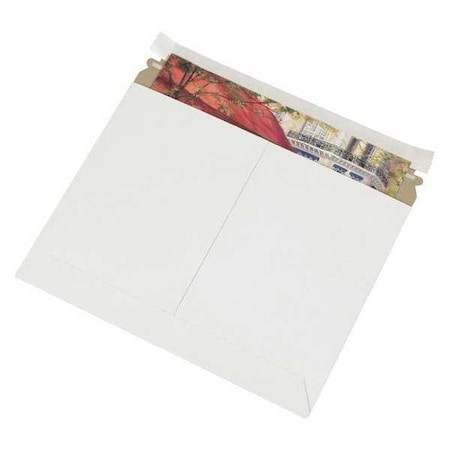 PARTNERS BRAND Utility White Flat Mailers, 9 1/2" x 6", White, 200/Case RMU96W