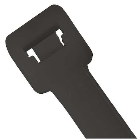 Partners Brand Cable Tie, 36 in L, Black, 250 lb Strength, 100 PK CTUV36250