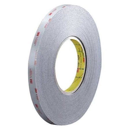 3M 3M 5915 VHB Tape, 16.0 Mil, 1/2" x 5 yds., Black, 1/Case VHB591512R