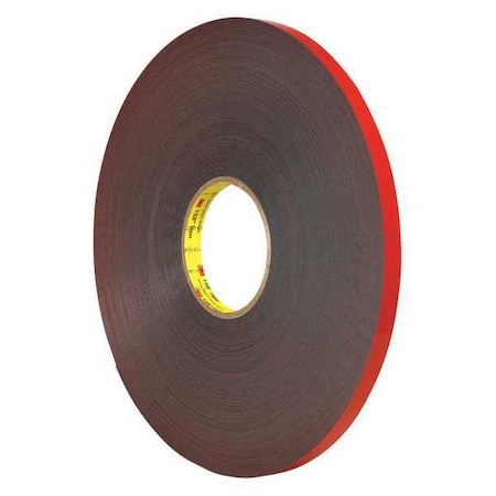 3M 3M 5925 VHB Tape, 25.0 Mil, 1" x 5 yds, Dark Gray, 1/Case VHB592501R
