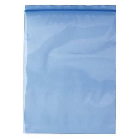 Partners Brand VCI Reclosable Poly Bags, 12" L, 9" W, Blue VCIPB912R