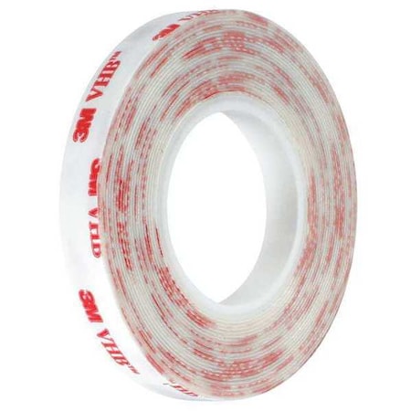 3M 3M 4920 VHB Tape, 15.0 Mil, 3/4" x 5 yds, White, 1/Case VHB492034R