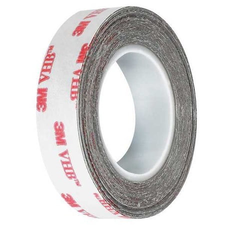 3M 3M 4932 VHB Tape, 25.0 Mil, 1/2" x 5 yds, White, 1/Case VHB493212R