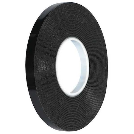 3M 3M 4949 VHB Tape, 45.0 Mil, 1/2" x 5 yds, Black, 1/Case VHB494912R
