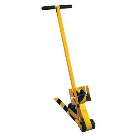 Partners Brand Vinyl Tape Applicator, Black/Yellow, 1/Case AMD4LM