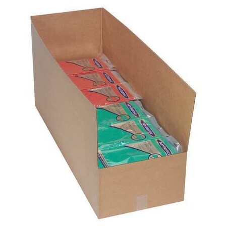 Partners Brand Corrugated Storage Bin, 200#/ECT-32 Corrugated, Kraft, 42 in L, 10 PK BINW152042