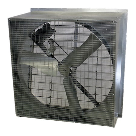 Dayton Exhaust Fan, 48In, Slantwall, Belt Drive 44YU14