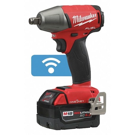 Milwaukee Tool M18 FUEL w/ONE-KEY 1/2" Compact Impact Wrench w/ Friction Ring Kit 2759B-22