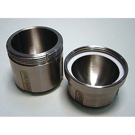 Retsch Grinding Jar, Screw Top, 50mL, SS, For MM400 014620216