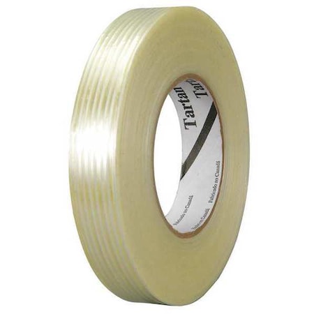 TARTAN 3M™ 8932 Strapping Tape, 3.75 Mil, 1/2" x 60 yds., Clear, 12/Case T913893212PK
